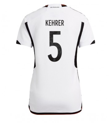 Lacne Ženy Futbalové dres Nemecko Thilo Kehrer #5 MS 2022 Krátky Rukáv - Domáci